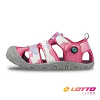 在飛比找蝦皮購物優惠-LOTTO 樂得 義大利 童鞋 涼鞋 兒童涼鞋 輕迷彩 織帶