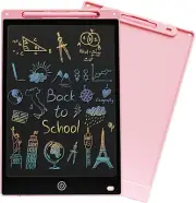 LCD Writing Tablet for Kids, 12 Inch Colorful Doodle Board Drawing Pad, Erasable