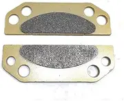 Motorcycle Brake Pads, Brake Pads Semi- Metallic Parking Brake Pad Set 2005-2015 Compatible with P& olaris Compatible with R& Anger 500 700 800 2203147 Motorcycle Brake Pads