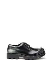 [Diesel] Diesel - D-Hammer-Derby shoes in shiny two-tone leather - Lace Ups and Clogs - Man - Multicolor 44 Multicolor