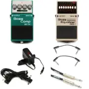 Boss BC-1X Bass Compressor and GEB-7 Bass EQ Pedal Pack