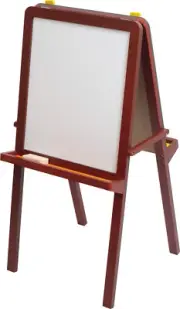 BRAND NEW collapsible all-in-one EASEL CHALKBOARD and WHITEBOARD art creativity