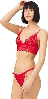 [cottonhill] Matching Bra and Panty Sets- Lace Bralette-Sexy Lingerie Set-Cheeky Lingerie-Sexy Bra & Underwear Set for Women