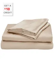 ettitude Signature Sateen Sheet Set with $10 Credit