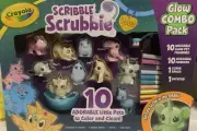 Crayola Scribble Scrubbies Glow Combo Pack Adorable Little PetsAS SHOWN