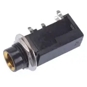 6.35mm Stereo Switched Slim PCB Jack Socket