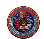 [YOYUMI] Military Patch Embroidered Spanish Firefighter Armband Patch Hook and Loop Morale Patch