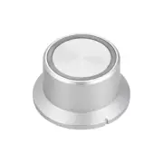 6mm Potentiometer Control Knobs For Guitar Acrylic Volume Tone Knobs Grey