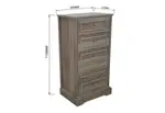 WESTCHESTER 5 Drawer Tall Chest