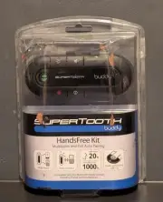 SUPERTOOTH BUDDY BLUETOOTH CAR HANDSFREE KIT - MODEL BTBDY6 - New & Sealed