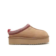 Cooper Platform - Women's 4cm Platform Slip-On Slipper - Australian Merino Sheepskin