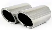 Muffler tip, Stainless Steel Car Exhaust Muffler TailPipes Compatible Compatible Compatible For Sagitar Compatible Compatible Compatible For Lavida, Compatible Compatible Compatible For Bora Golf Tigu