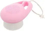 ARTSEWPLY Facial Cleansing Brush for Women Soft Silicone Exfoliator Double-sided Manual Facial Scrubber