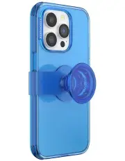 [PopSockets] PopCase iPhone 14 Pro Phone Case Grip in Santorini Blue