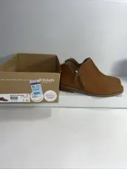 Dr. Scholls Women’s Avenue Brown Leather Boot Size 9 New Damaged Box