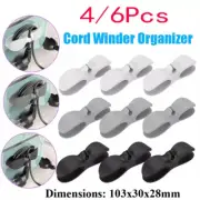 Wire Cable Organizer Holder Cord Wrapper Winder for Kitchen Appliances Computer