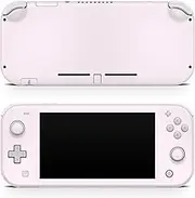 TACKY DESIGN Solid color Brown, Cream and Beige skin Compatible with Nintendo switch lite skin ,switch lite cover Vinyl 3m decal Cute Full wrap switch lite sticker (Pastel Pink)