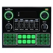 V9 Bluetooth Sound Card Usb Headset Microphone Webcast Live Streaming Sound Card Phone Computer Singing Sound Card