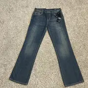 NWT Buffalo David Bitton Boys King Slim Boot fit Blue Jeans Youth 20 (30x31)