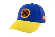 X-Men Logo Blue & Yellow Snapback Hat