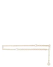 Maje Women's Chain Clover Belt
