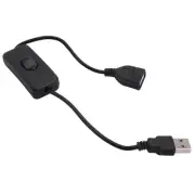USB A Male to Female Extension Cable with On / Off M2T64606