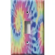 SnazzySwitch Tie Dyed Decorative Light Switch Plate Cover