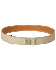 Herms Leather Belt (Authentic Pre-Owned) NoSize NoColor