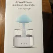 Aroma Diffuser Rain Cloud Humidifier, 7 Color Night Light