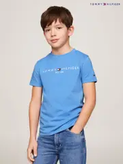 Tommy Hilfiger Blue 100% Cotton Essential T-Shirt (N29386) | $46 - $58
