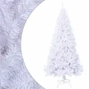 Artificial Christmas Tree with Thick Branches White 180 cm PVC vidaXL