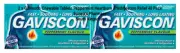 2 x Gaviscon Chewable Tablets Peppermint Heartburn & Indigestion Relief 48 Pack