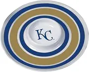 MLB Kansas City Royals 14-Inch Melamine Chip and Dip