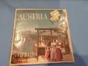NEW AUSTRIA View-Master Souvenir Pak 21 Stereo Pictures + Coin + Stamp B721