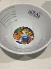 Portion Control Plate brand New Ceramic NEW
