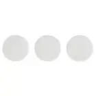 3x Maxwell & Williams White Basics High Rim Dinner Plate Dish 26.5cm Porcelain