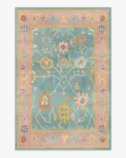 200' x 290' | Machine Washable Runner Rug | Kid & Pet Friendly | Indoor Rug | Jemima Multicolour Rug | Ruggable