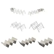 Taco Holder Stand Stainless Steel Taco for Shell Taco Plates for Home and Restau