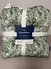 2 Tommy Bahama Seat Cushions Indoor Outdoor 19X19x3 Green Palm trees leaves NWT