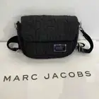Marc Jacobs Nylon Jumbled Logo Messenger 4S4HMS005H02 Black