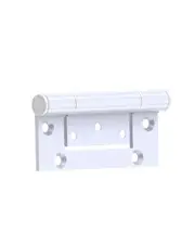 **10 Pack** McCallum Aluminium Offset Interfold Hinge White A165WHT A67RF