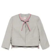 [Thom Browne] Wool Flannel Bow Cardigan Jacket Women