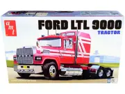 AMT AMT1238 Skill 3 Model Kit Ford LTL 9000 Semi Tractor 1/24 Scale Model
