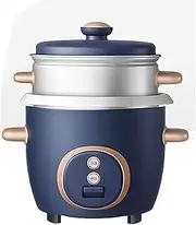 Mini Rice Cooker With Removable Nonstick Pot,1.5L Portable Small Travel Rice Cooker, With Steamer,for Family Dormitory 1-3 People cooker rice