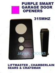 For Chamberlain Liftmaster Garage Door Opener Remote For Purple Learn Button