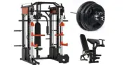 130kg pin load Smartfit M1 Ultra multi functional trainer smith machine package