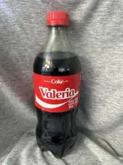 Share a Coke with Valeria 2025 Personalized Gift Coca~Cola Bottle 20oz