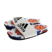 在飛比找Yahoo奇摩購物中心優惠-adidas ADILETTE COMFORT 彩色花卉 拖