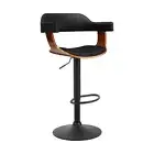 Curved Bar Stool With Gas Lift