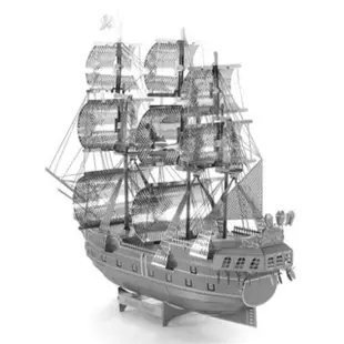 【金屬拼圖】拼圖模型-黑珍珠號海盜船(TMP-01)